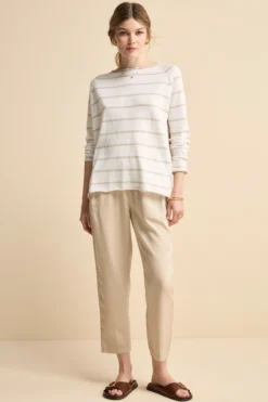 Pantalone Morbido in Tencel - SABBIA