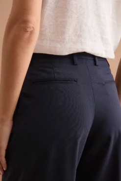 Pantalone Palazzo da Cerimonia in Lana Vergine - BLU