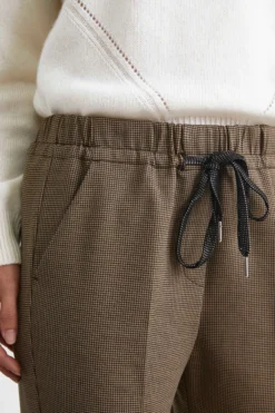 Pantalone Sigaretta Con Coulisse - P/P CAMMELLO