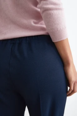 Pantalone Sigaretta Con Coulisse - P/POULE BLU
