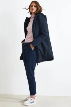 Pantalone Sigaretta Con Coulisse - P/POULE BLU