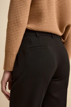 Pantalone Sigaretta Regular Fit - NERO