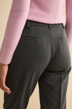 Pantalone Sigaretta Regular Fit - GRIGIO