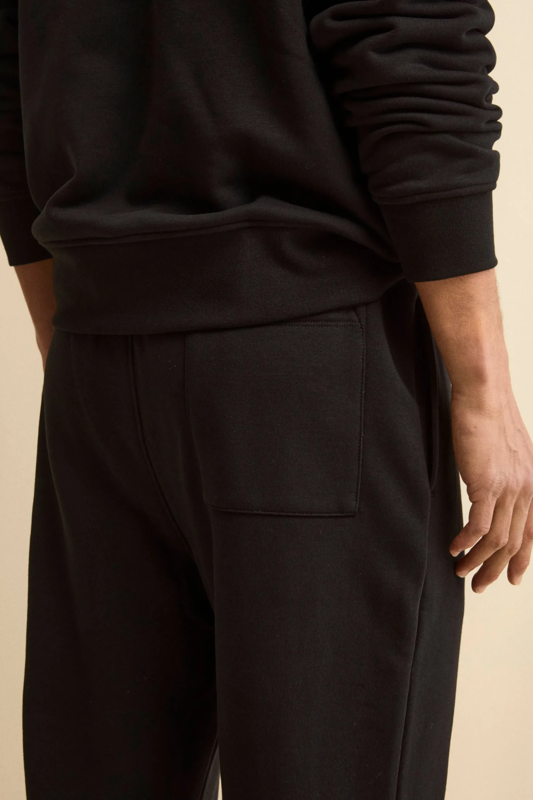 Pantalone Sportivo a Gamba Larga - NERO