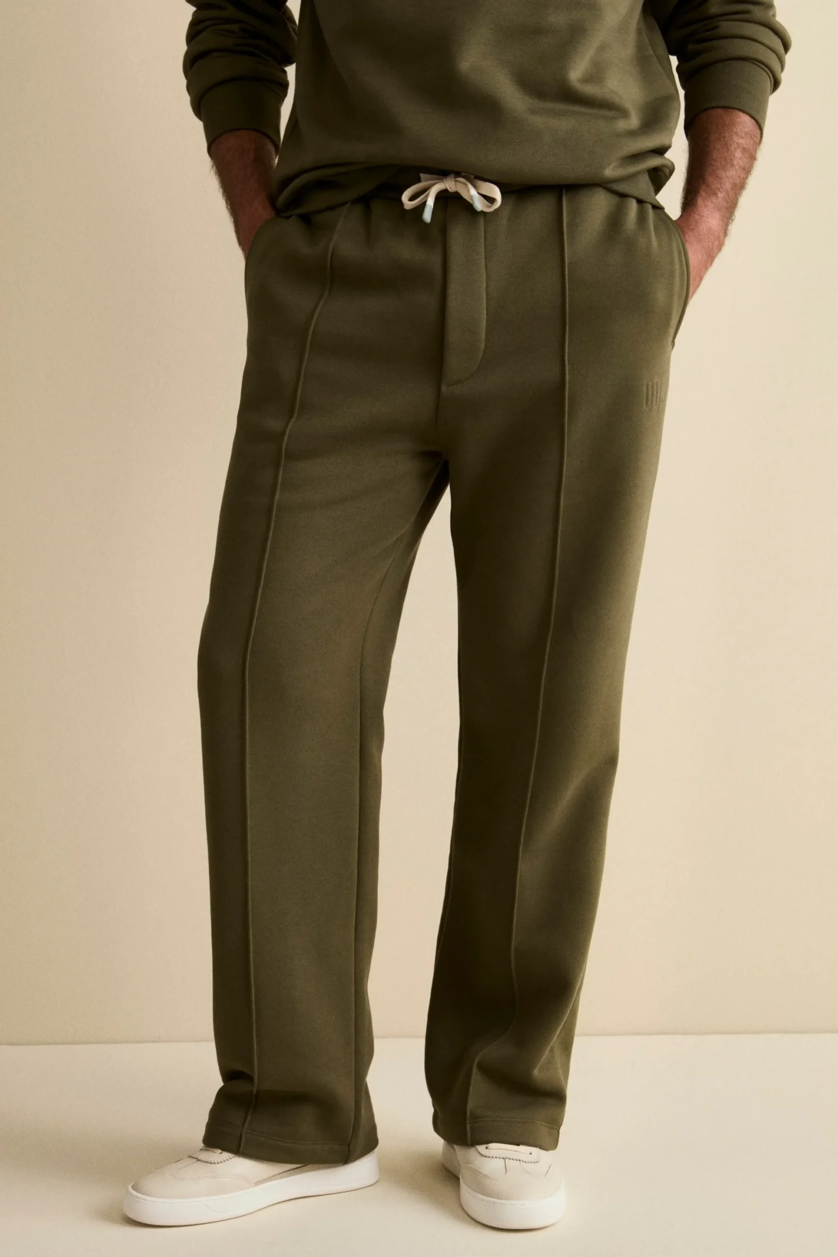 Pantalone Sportivo a Gamba Larga - MILITARE