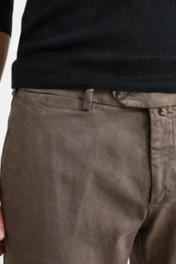 Pantalone Stretch in Gabardina - FANGO