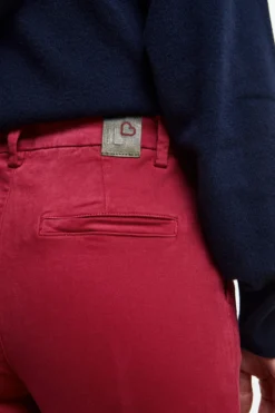 Pantaloni cinque tasche - BORDEAUX