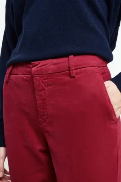 Pantaloni cinque tasche - BORDEAUX