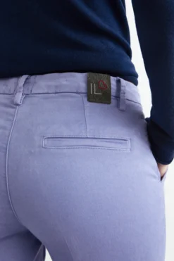 Pantaloni cinque tasche - LILLA