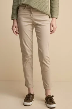 Pantaloni Slim Cinque Tasche - BEIGE