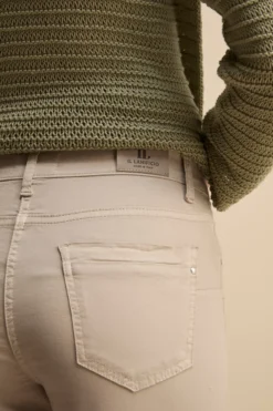 Pantaloni Slim Cinque Tasche - BEIGE