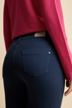 Pantaloni Slim Cinque Tasche - BLU