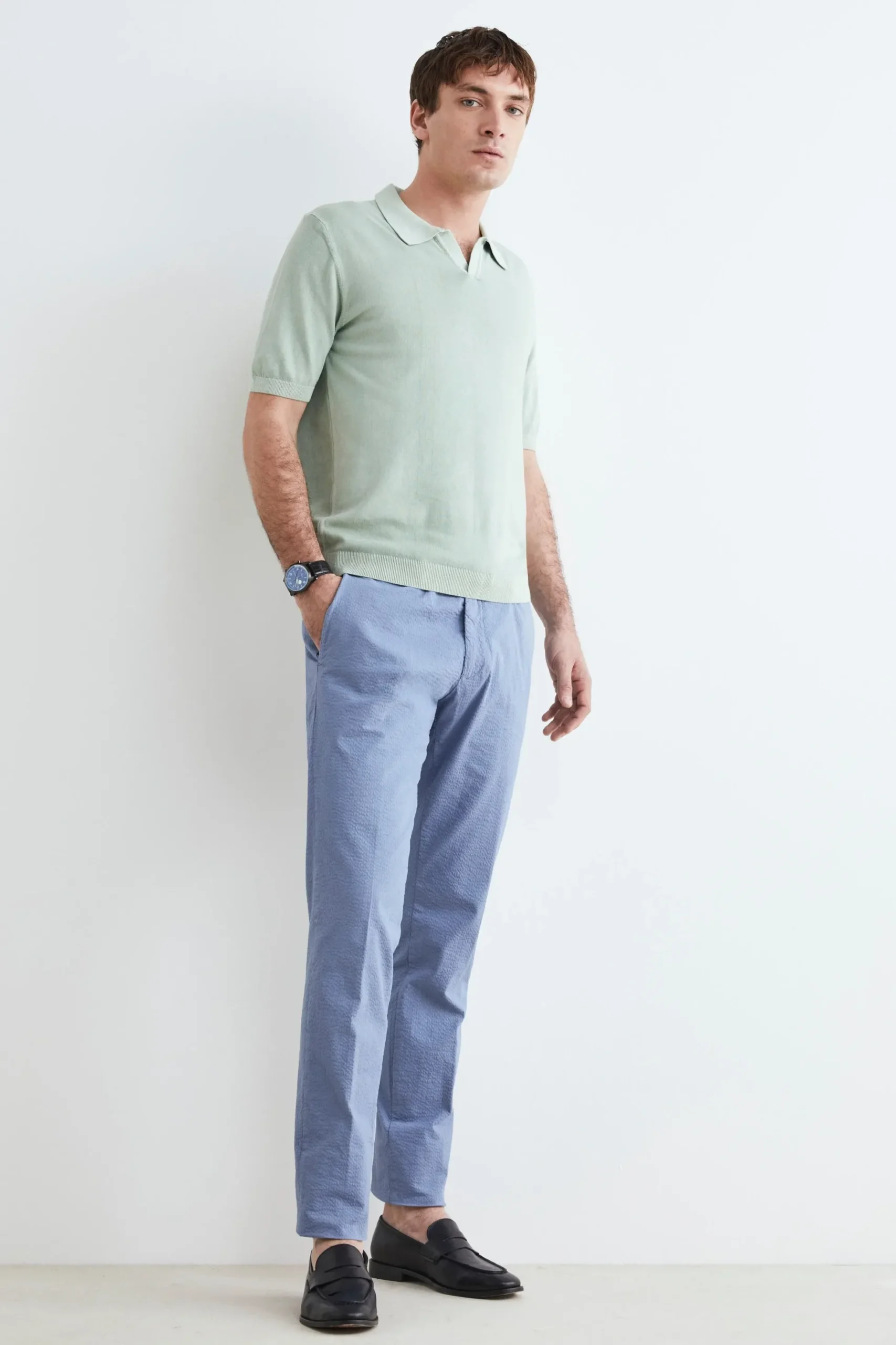 Pantaloni slim in cotone - AVIO