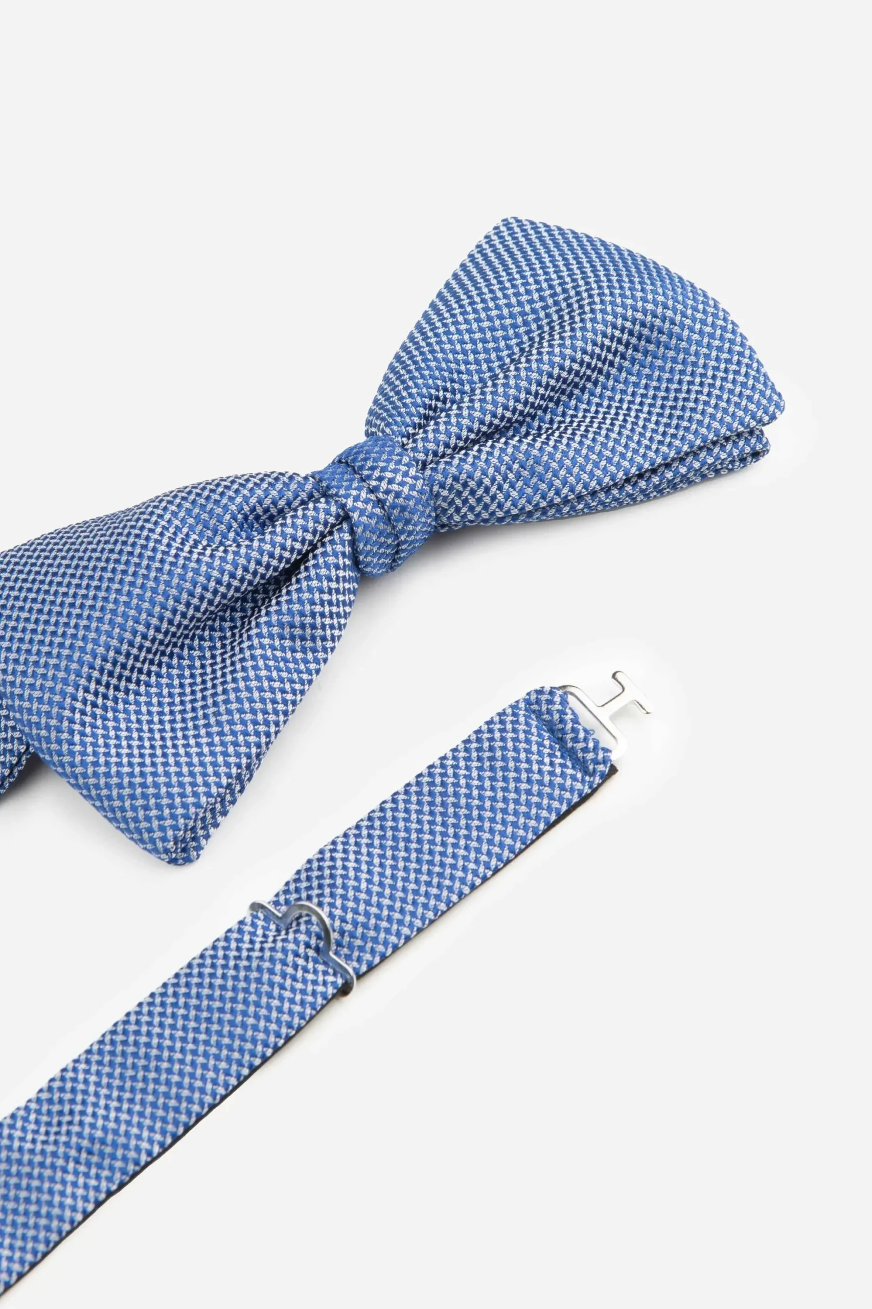 Papillon fantasia annodato - BLU ELETTRICO