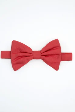 Papillon in Pura Seta - ROSSO