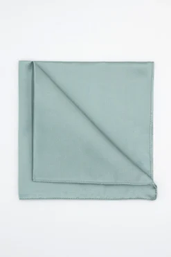 Pochette in Pura Seta - ACQUA