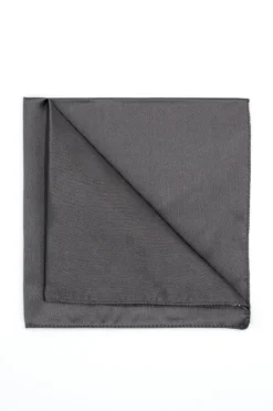 Pochette in Pura Seta - ANTRACITE