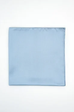 Pochette in Pura Seta - AZZURRO