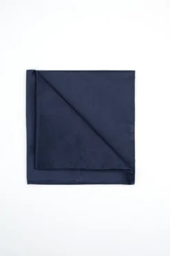 Pochette in Pura Seta - BLU