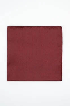 Pochette in Pura Seta - BORDEAUX