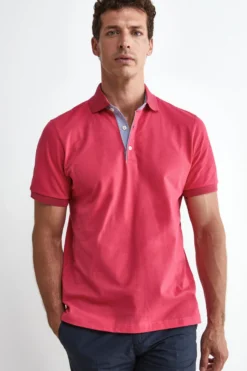 Polo Classica in Cotone Piquet - CORALLO