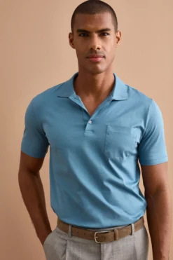 Polo Jersey Uomo in Filo di Scozia - AVIO