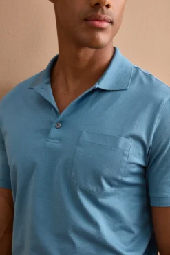 Polo Jersey Uomo in Filo di Scozia - AVIO