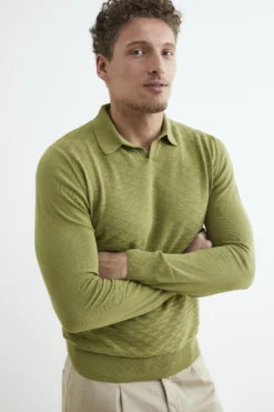 Polo maglia in cotone - LICHENE