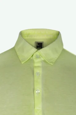 Polo Slim in Cotone - LIME
