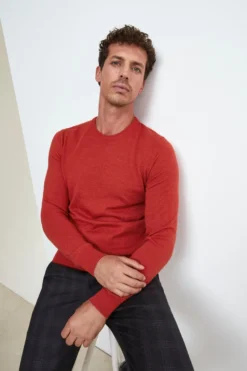 Pullover Girocollo in Lana Merino - COCCIO