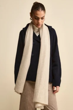 Sciarpa in cashmere - BEIGE