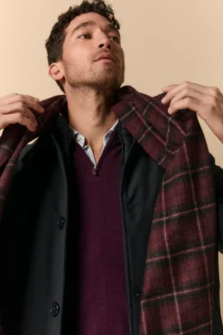 Sciarpa in Lana e Cashmere - SCOZZESE ROSSO