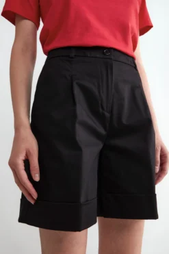 Shorts neri donna - NERO