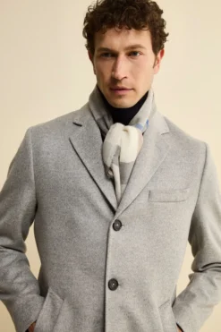 Stola Check in Cashmere - GRIGIO QUADRI