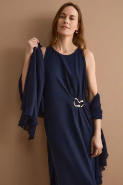 Stola da Cerimonia in Georgette - BLU