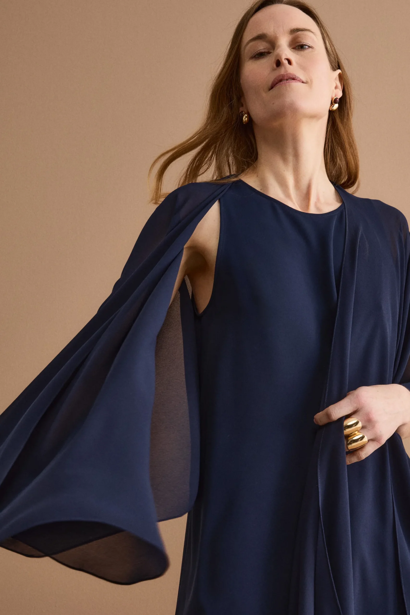 Stola da Cerimonia in Georgette - BLU