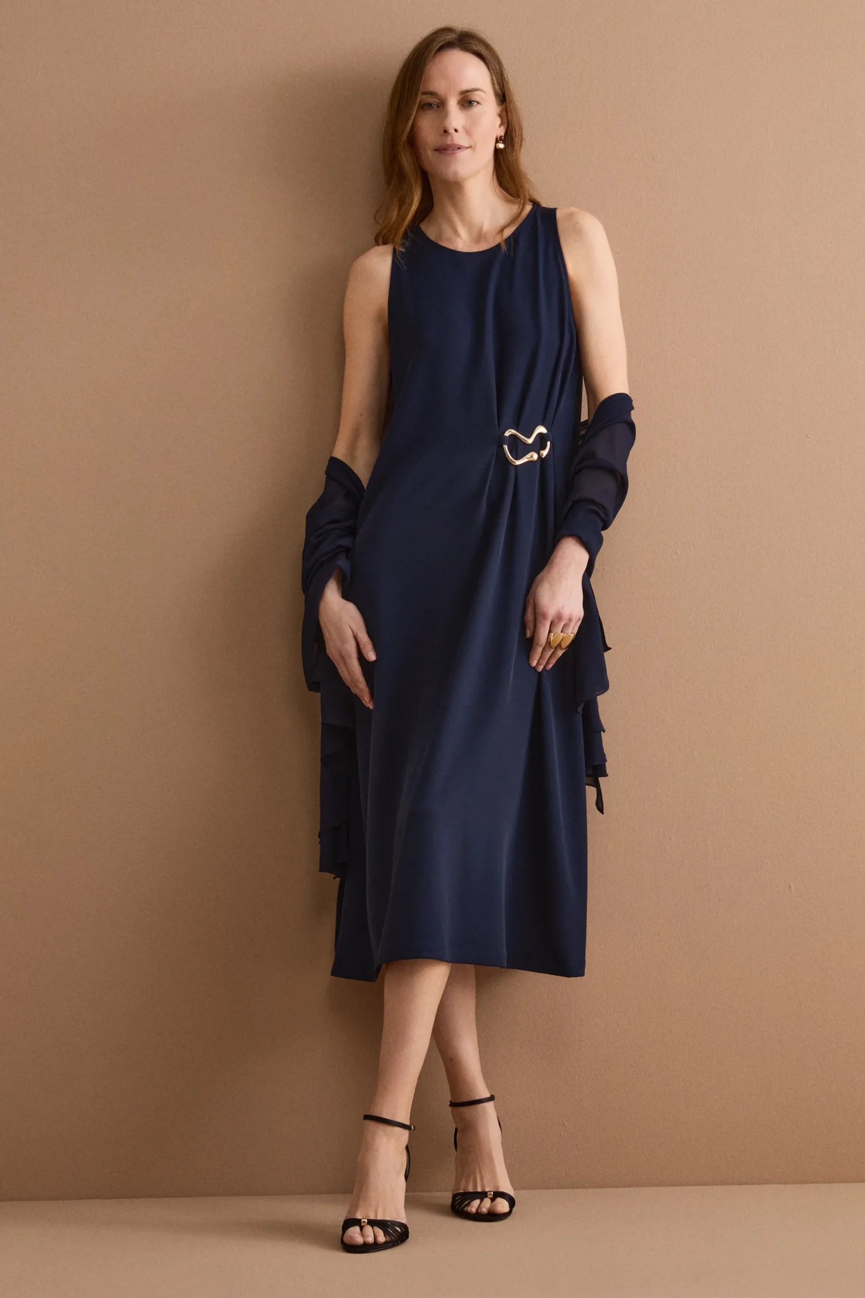 Stola da Cerimonia in Georgette - BLU