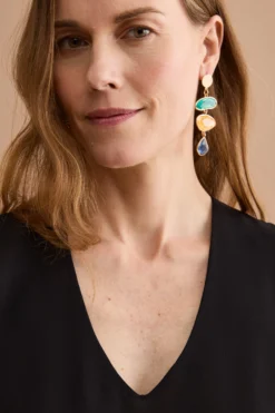 Top Elegante da Cerimonia in Doppia Georgette - NERO