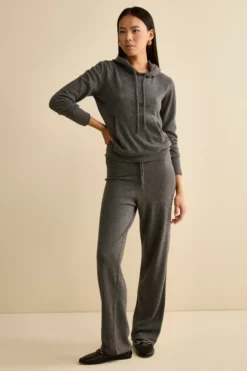 Tuta Morbida in cashmere - GRIGIO