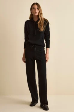 Tuta Morbida in cashmere - NERO