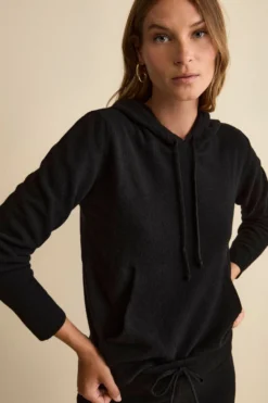 Tuta Morbida in cashmere - NERO